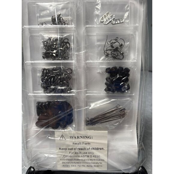 Annies Simply Beads Jet Set In Chain Jewelry Kit - Necklace & Earrings Set Mater - Picture 7 of 8